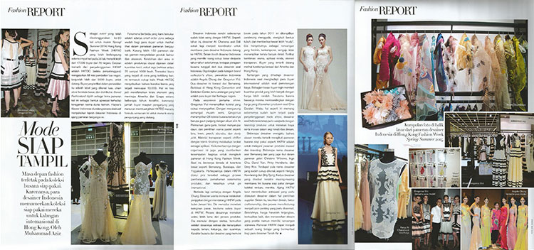 Featured on Bazaar Magazine1 - Press Release for Angela Chung